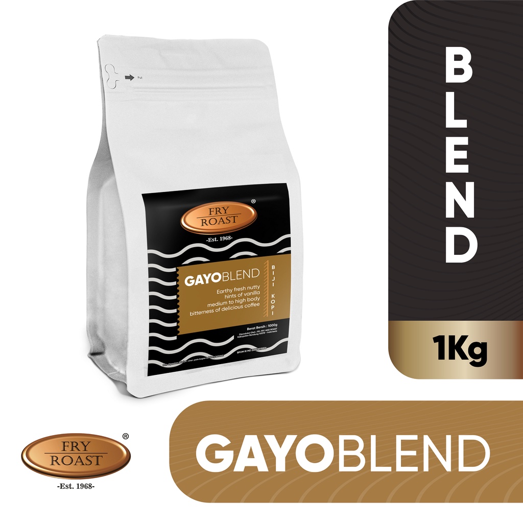 

KOPI GAYO BLEND ESPRESSO GOLD 1 KG BIJI DAN BUBUK