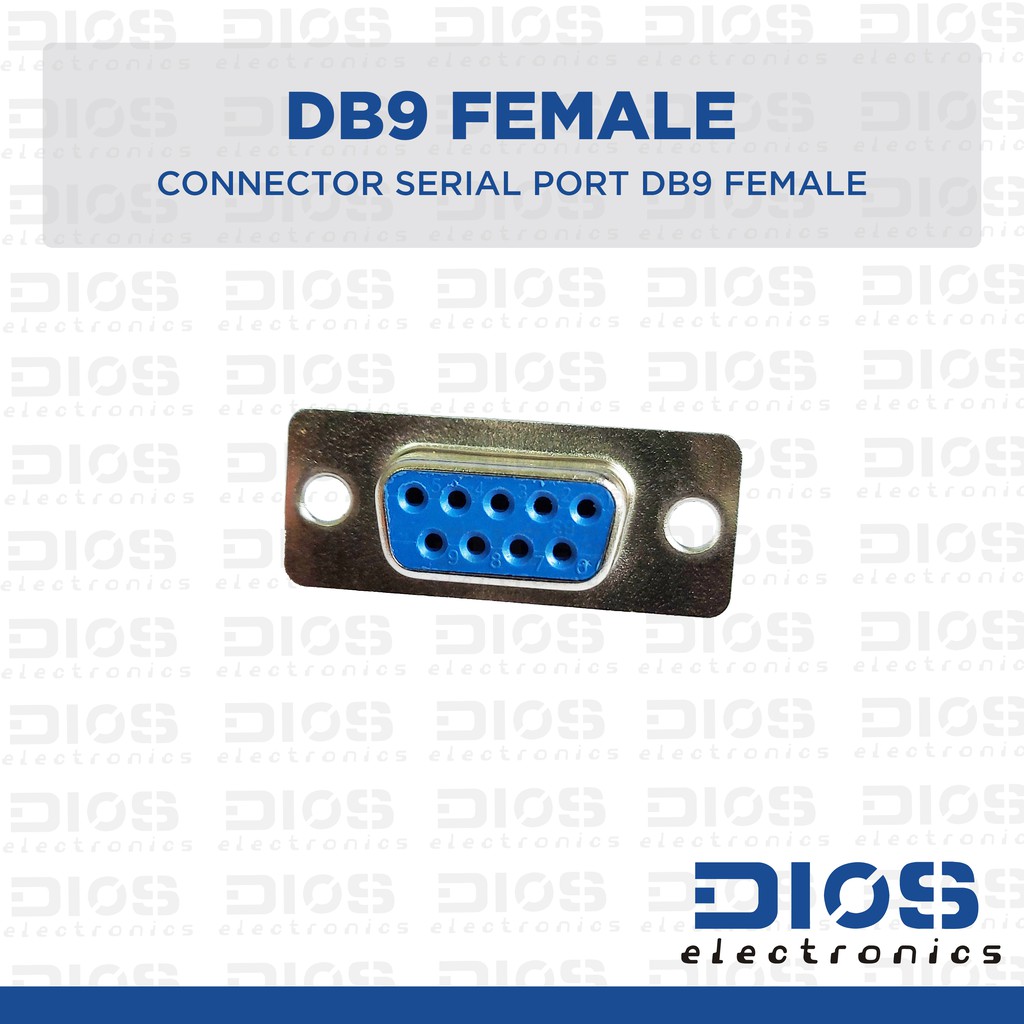 Jual Connector Serial Port DB9 Female | Shopee Indonesia