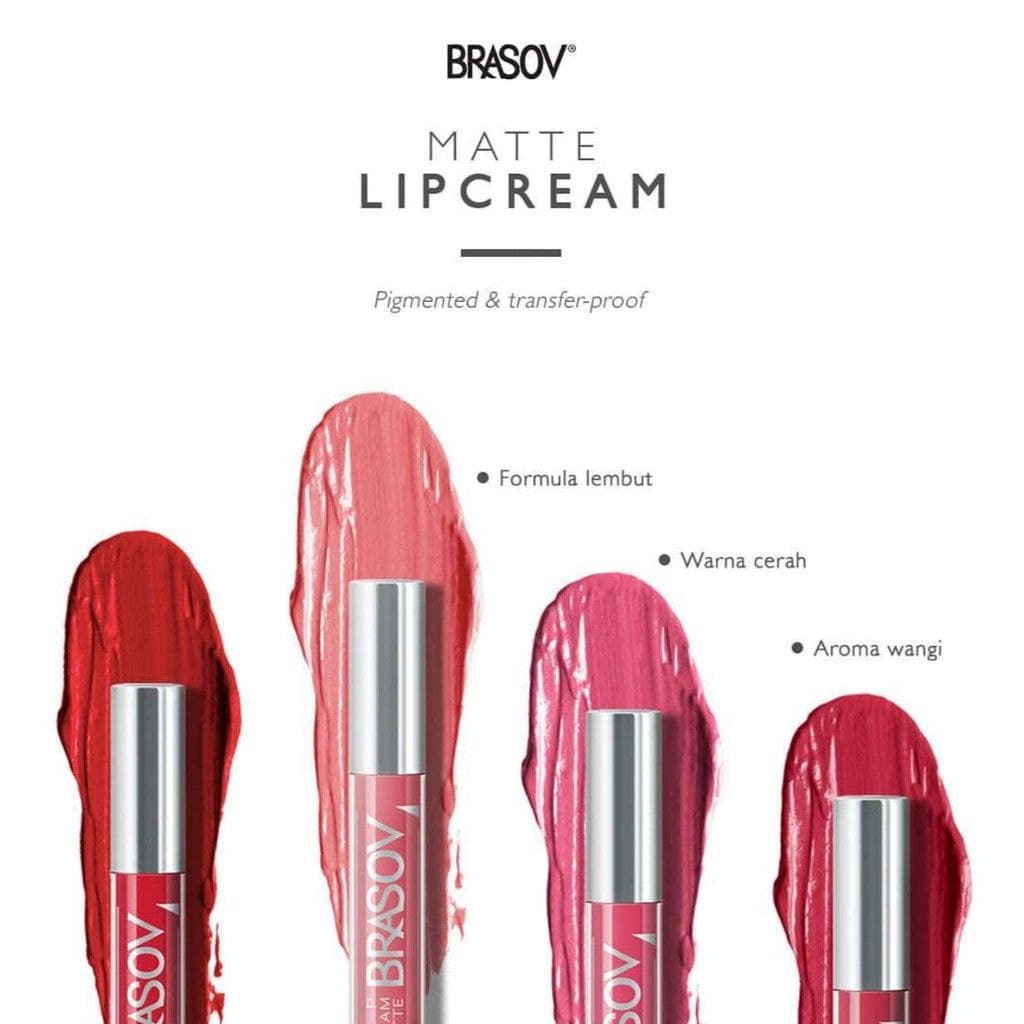 Brasov Lip Cream Matte - HALAL