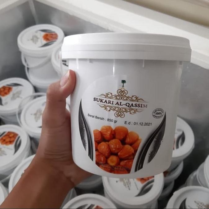 

BERKASIAT KURMA SUKARI 850 GR KEMASAN EMBER (RUTHOB) KURMA BASAH 850GR [!!!]