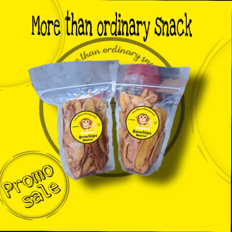 

Keripik pisang Original Bhancips_mama 100gram