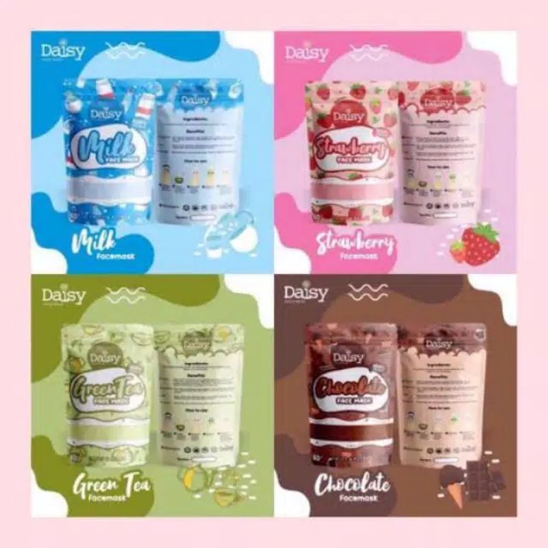 (BPOM) MASKER ORGANIC CAMILLE dan DAISY-2