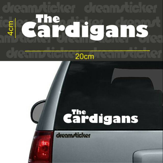 

Sticker Stiker Musik Band The Cardigans