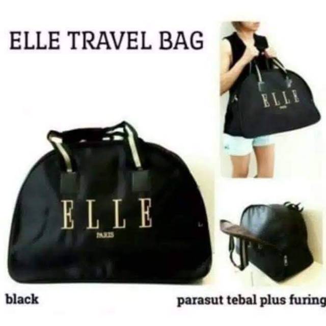 Travel bag Ell3 besar tas pergi by zellshop