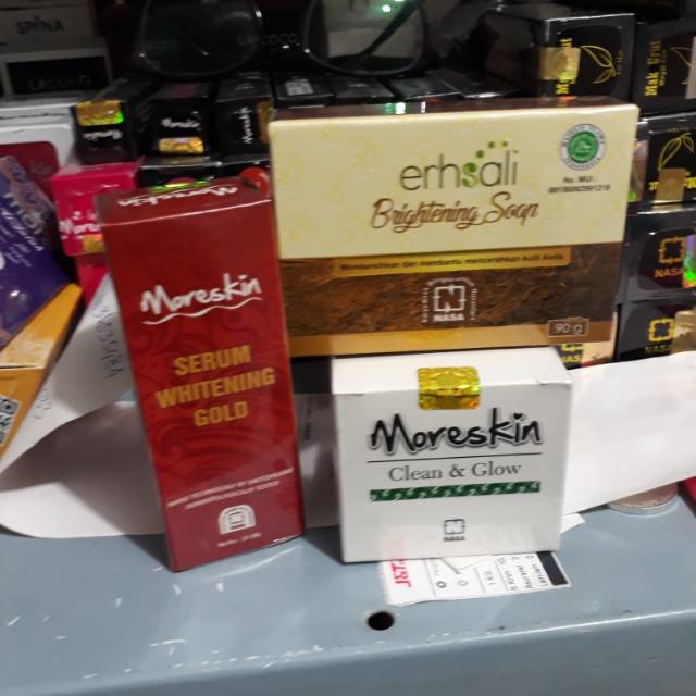 PAKET GLOWING PLUS MENCERAHKAN WAJAH PRODUK ORIGINAL NASA