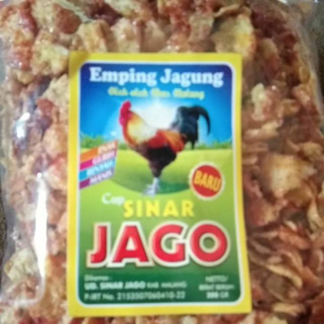 Marning jagung gepeng sinar jago 400 g