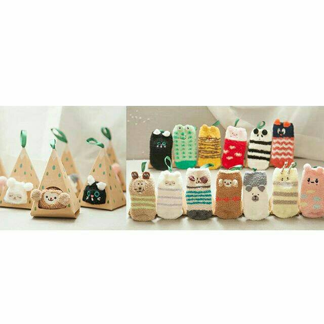 ♥BabyYank♥ KAOS KAKI BULU 3D ANIMAL