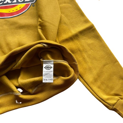 Jaket Sweater Crewneck DICKIS LOGO – Yellow Edition Trendy Casual Unisex Good Brand Quality Stylish