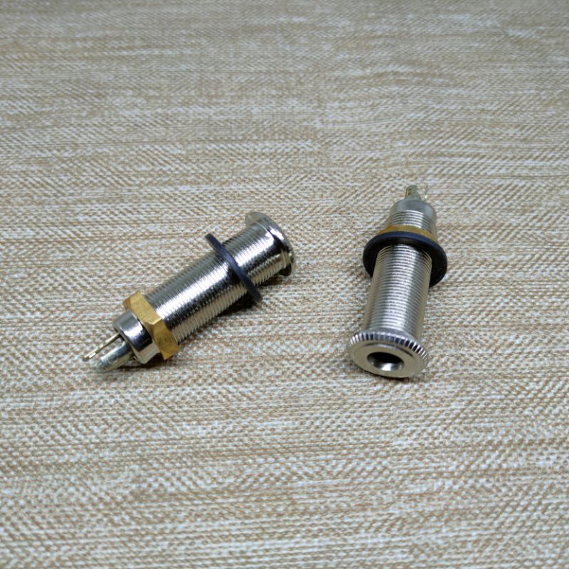 Jack Female Flust Mount Soket Jack Tabung Gitar Bass Ibanez S Series Samic Yamaha Original