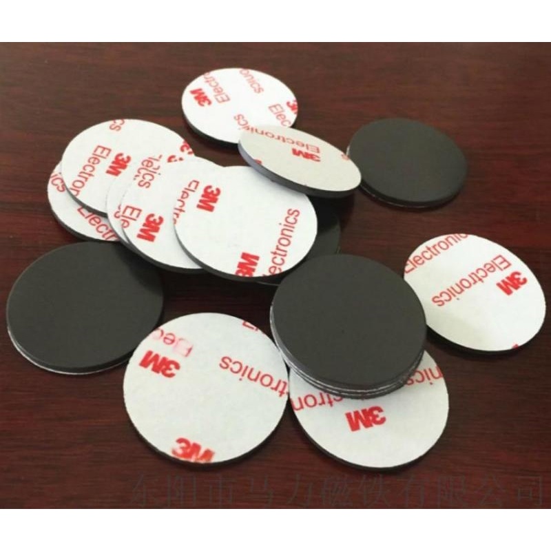 

JETTING Stiker Adhesive Magnet Tape 3M Model Bulat 30mm 10 PCS - JC-3M - Black