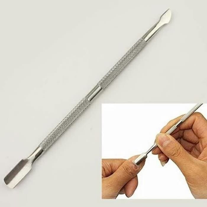 Cuticle pusher nail manicure nailart / pendorong kutikula kuku alat pembersih kutikula nail manicure