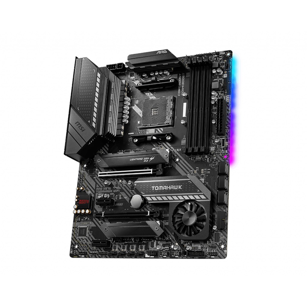 MSI MAG X570 TOMAHAWK WIFI AM4 ATX MOTHERBOARD AMD