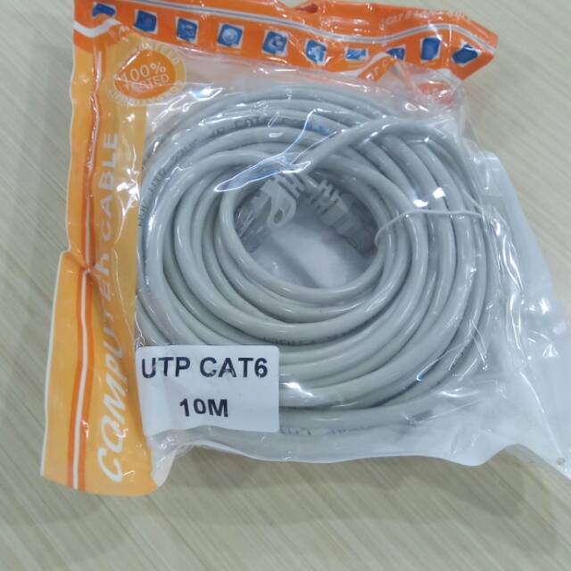 kabel LAN 10M cat6 UTP cable LAN 10 meter High Quality kabel lan cat 6