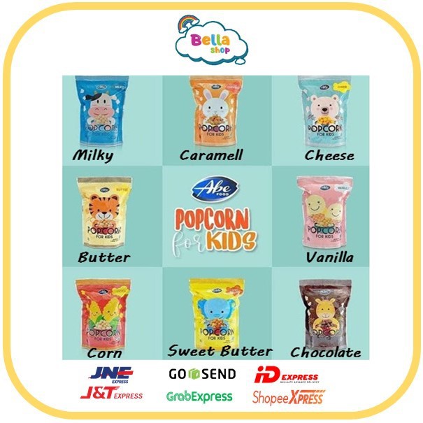 ABE FOOD POPCORN FOR KIDS - BELLA SHOP