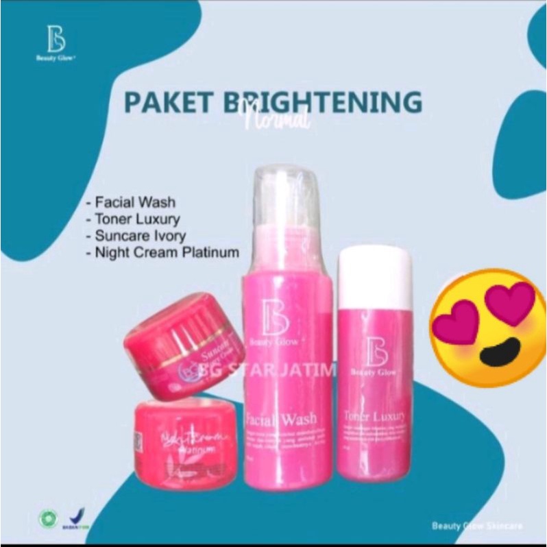 BG Skin Paket Brightening / Satu Paket Brightening BG Skin