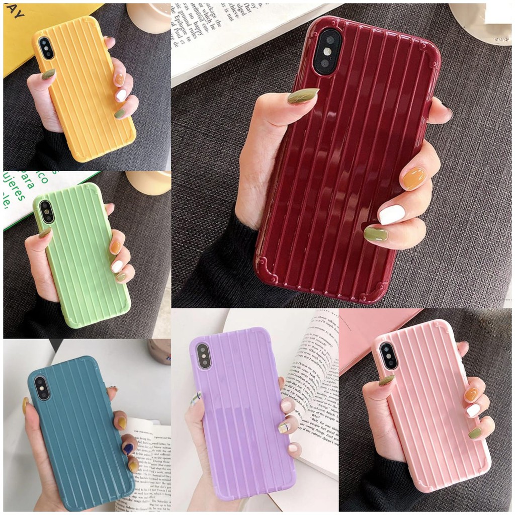 Softcase Candy Stripe / Case Koper Xiaomi Redmi 4a 5a 6a 7a 8a Redmi