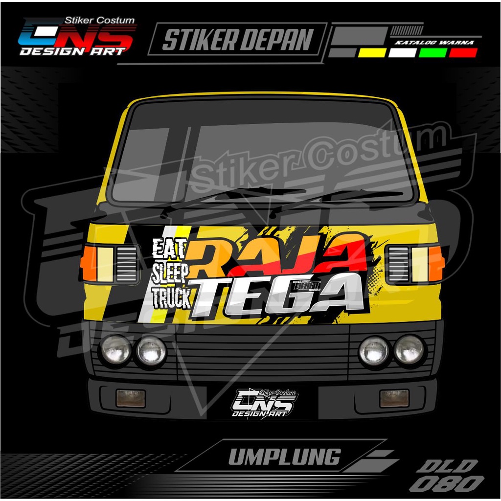 Stiker Kabin Depan Truk Umplung Sticker Depan All Truk Canter Ragasa Umplung Sticker Cutting Printin