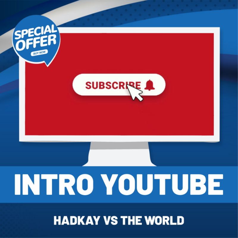 JASA DESAIN INTRO YOUTUBE - Intro Youtube | Opening Youtube | Intro Youtube Murah | Opening Youtube 