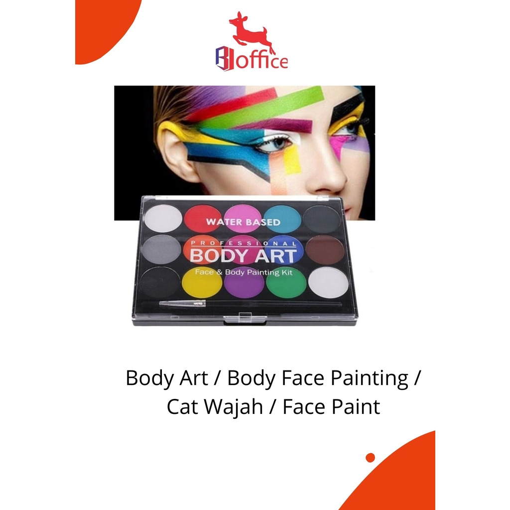 

Face and Body Painting - Body Art / Professional Body Art / Body Face Painting / Cat Wajah