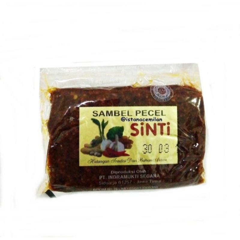 

Bumbu pecel sinti / sambel pecel 100gr