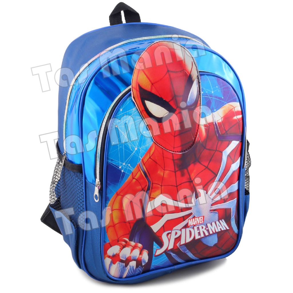 Tas Anak Laki Laki Karakter - PUNCH HEADBUT 3D HOLOGRAM FREE BOTOL School Bag - Tas Sekolah Anak - Best Seller