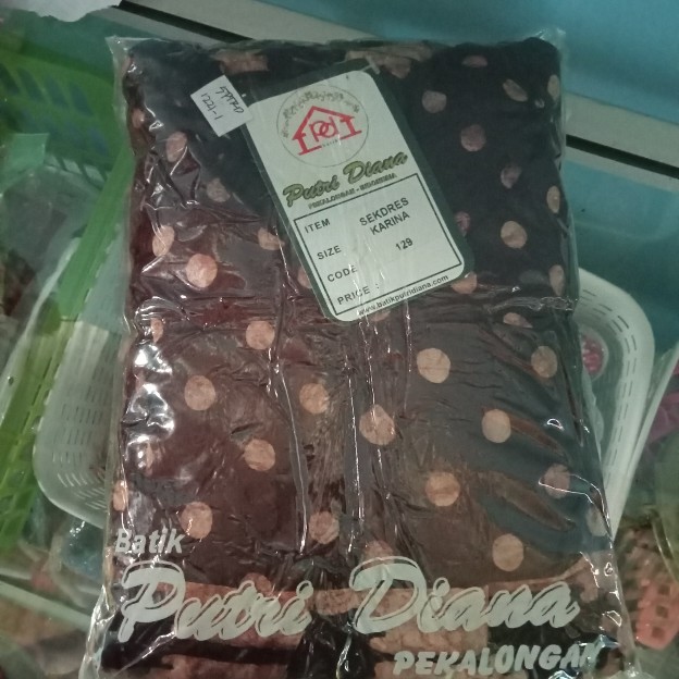 3# Sedress Batik Putri Diana, Batik Pekalongan.