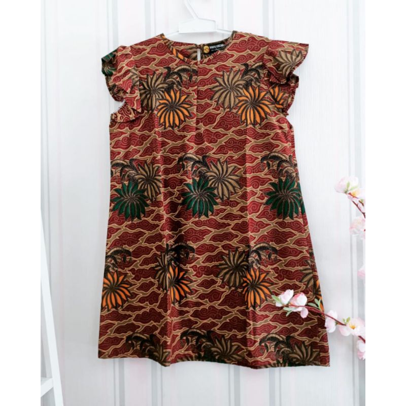 Batik Dress Anak Mega Mendung