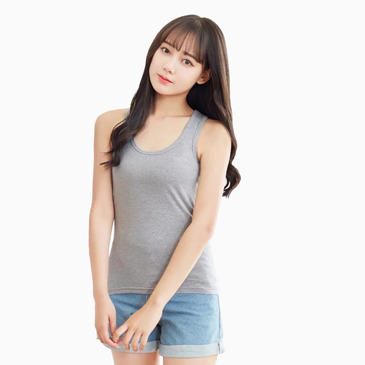 Tanktop Singlet Dalaman Wanita Gaya Korea - XSHOP Naraya