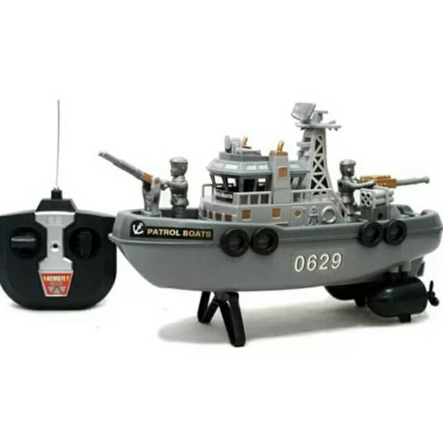 Mainan anak RC kapal remot boat marine