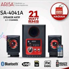 ARISA Portable Speaker SA-4041A Merah