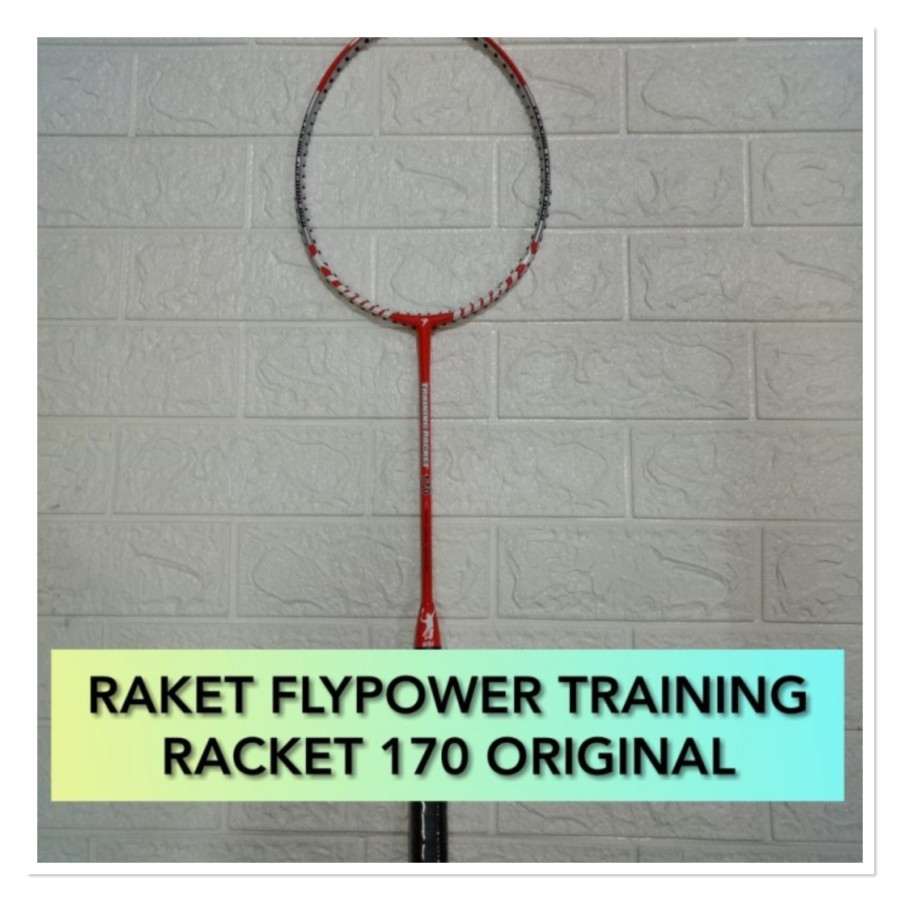 Raket Badminton FLYPOWER TRAINING RACKET RAKET 170+Grip ori