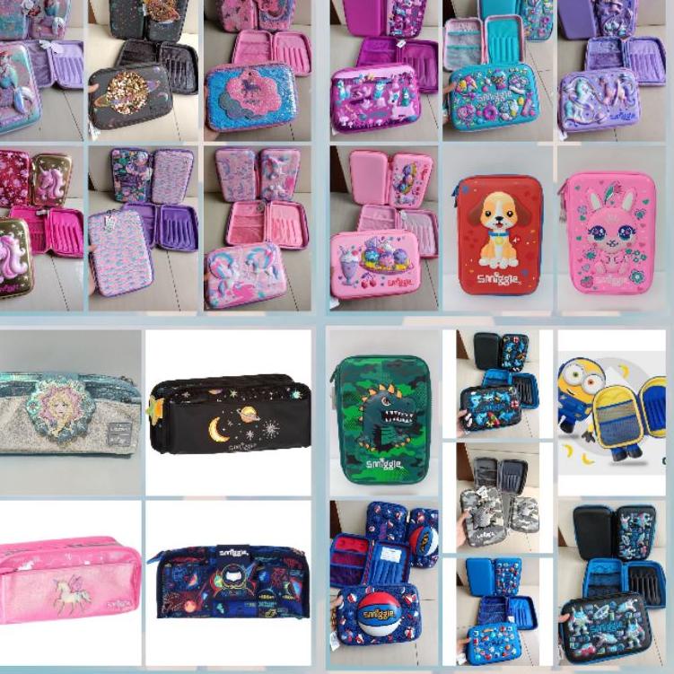 

SIAP KIRIM 7836 pencil case Smiggle/tempat pensil Smiggle/kotak pensil smiggle ㆅ