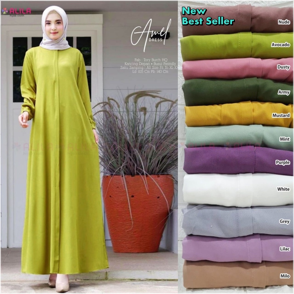 GAMIS MODERN WANITA REMAJA GAMIS MAXY GARIS GARIS KEKINIAN TERBARU