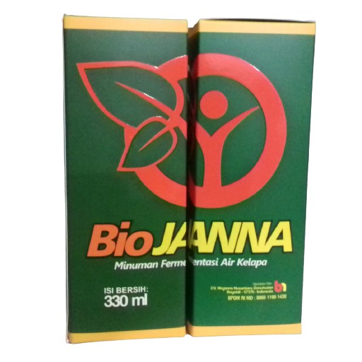 Bio Janna Fermentasi Air Kelapa Bio jana Original 330ml