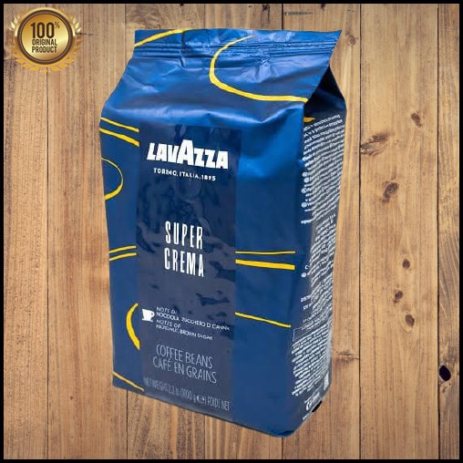 Lavazza Super Crema 1 Kg Coffee Bean Premium Biji Kopi Pilihan Espresso
