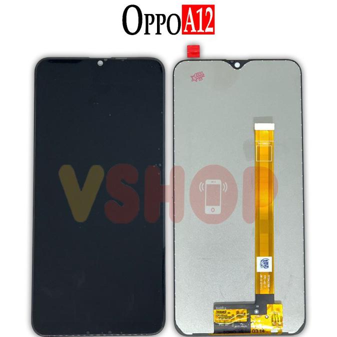 LCD TOUCHSCREEN OPPO A12 - CPH2083 CPH2077 LCD TS FULLSET - Hitam
