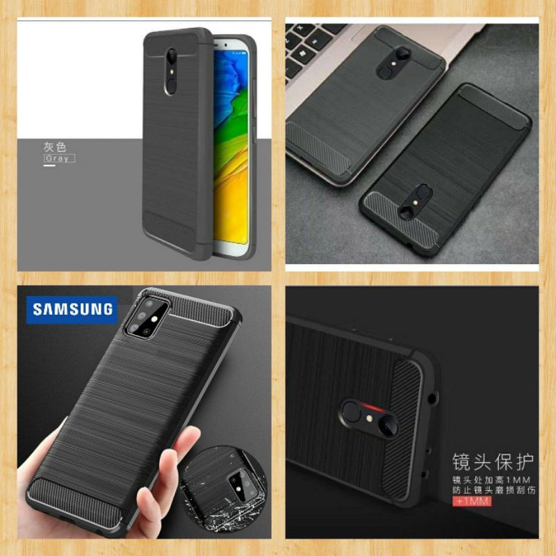 SOFTCASE CASE IPAKY KARBON IPHONE 5 /5G/5S - ANDROMAX A - ANDROMAX B - ANDROMAX L - IPAKY CARBON