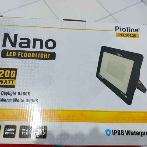 LAMPU SOROT LED SMD PIOLINE 50W - 200W FLOOD LIGHT 30 WATT TEMBAK OUTDOOR Pioline 200Watt