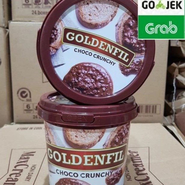 

GoldenFil Selai Choco crunchy 1 KG, GOSEND / GRAB only