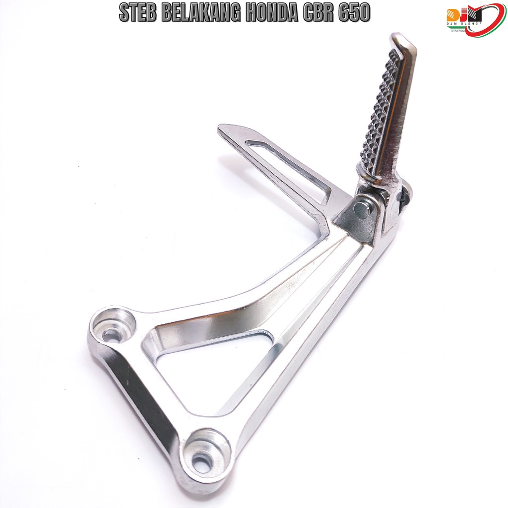 Step Breket Footstep Belakang CBR 650 (1set 2pc L/R) Plus Pijakan Kaki