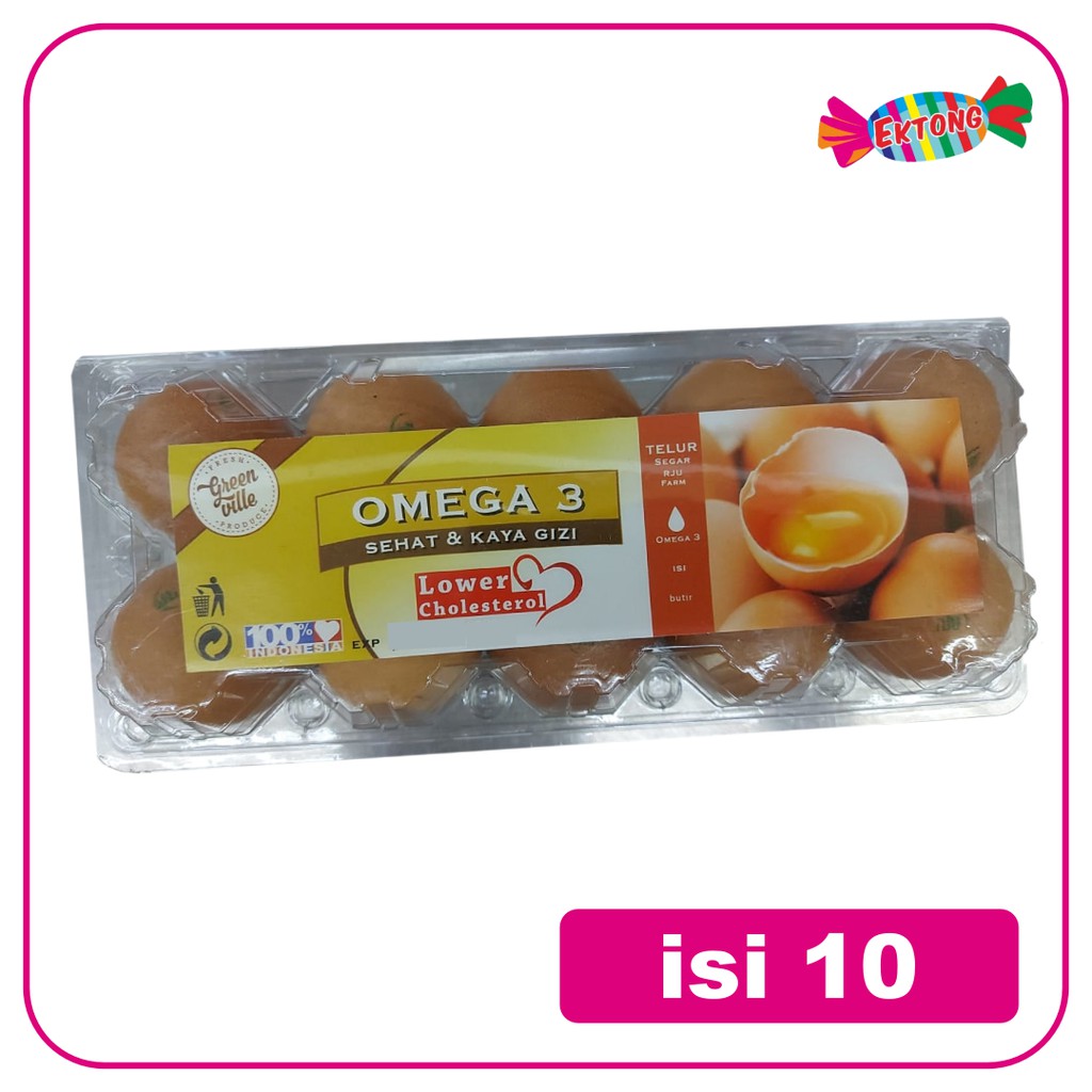 

TELUR RAS OMEGA 3 isi 10