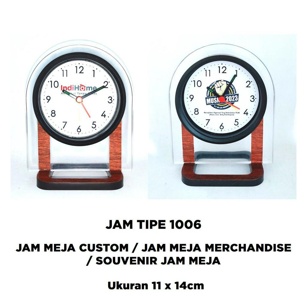 Jam Weker Custom Jam Meja Custom Souvenir Jam