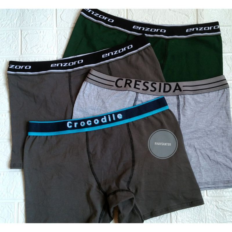 Celana Dalam CD Pria Model Segitaga Dan Boxer Cd Tebal Halus Murah Harga Satuan Karet Boxer Segitiga Dan Model boxer Ukuran M L XL XXL