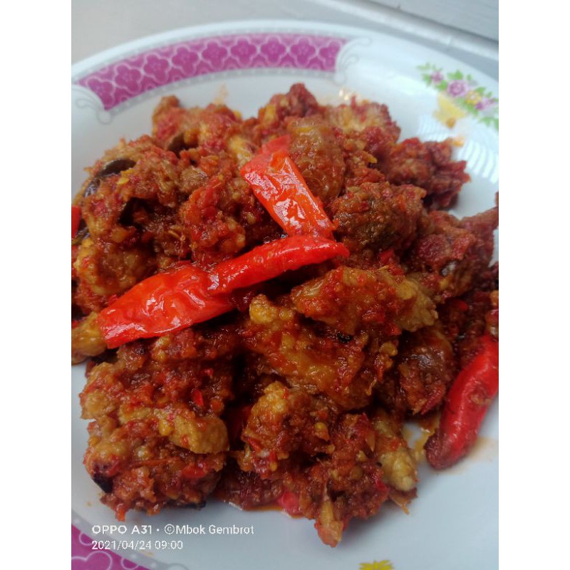 

Mbok Gembrot Oseng Mercon 250gr