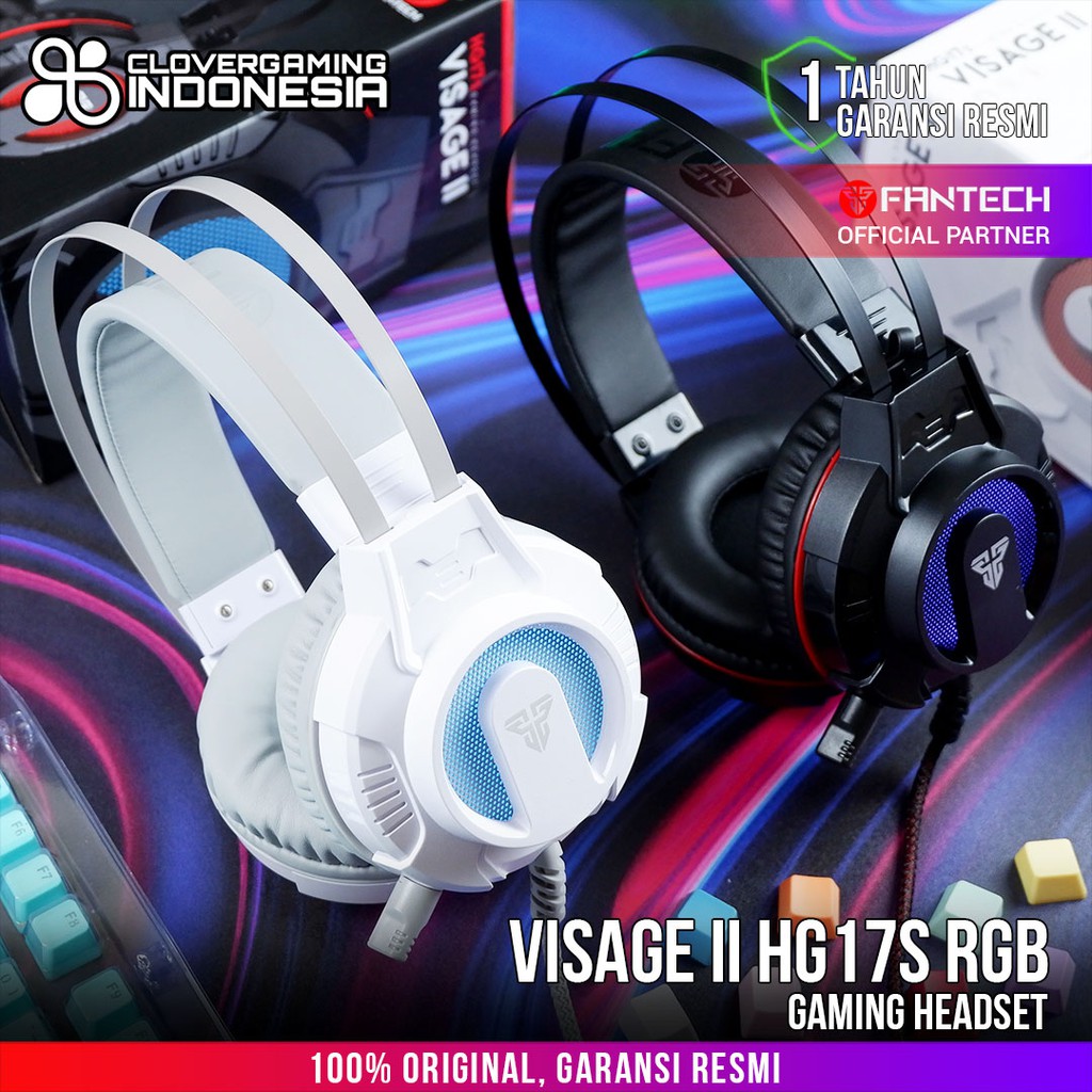 Fantech VISAGE II HG17s RGB Gaming Headset HG17 HG 17s