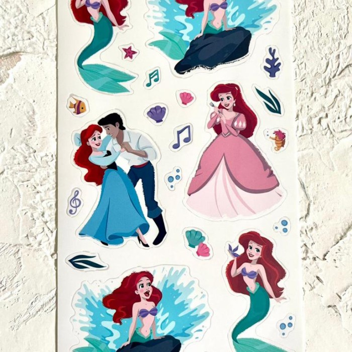 

Limited The Happy Planner Disney Sticker Princess Ariel Hot Sale