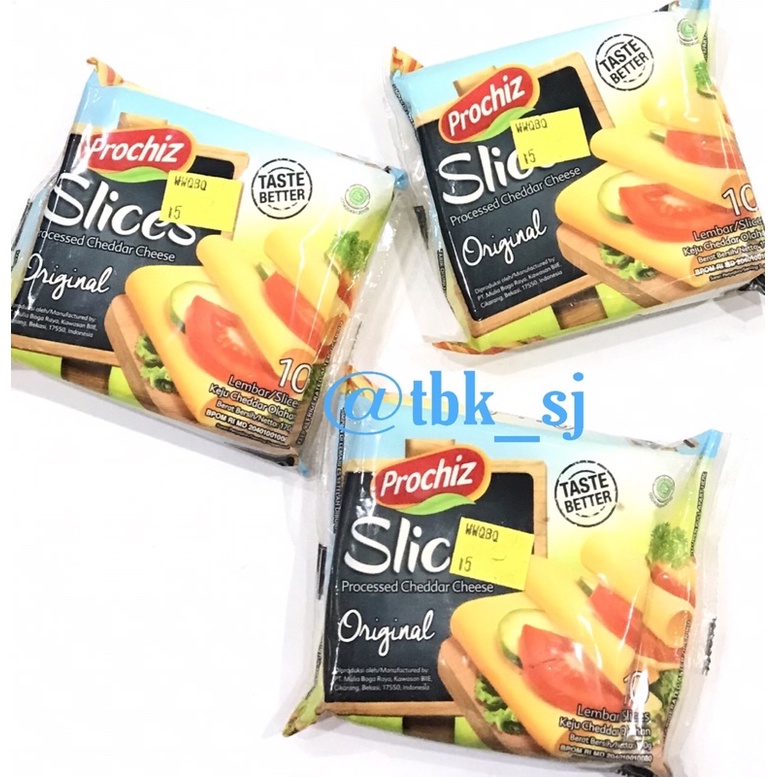 

keju slice prochiz 1 bungkus isi 10lembar