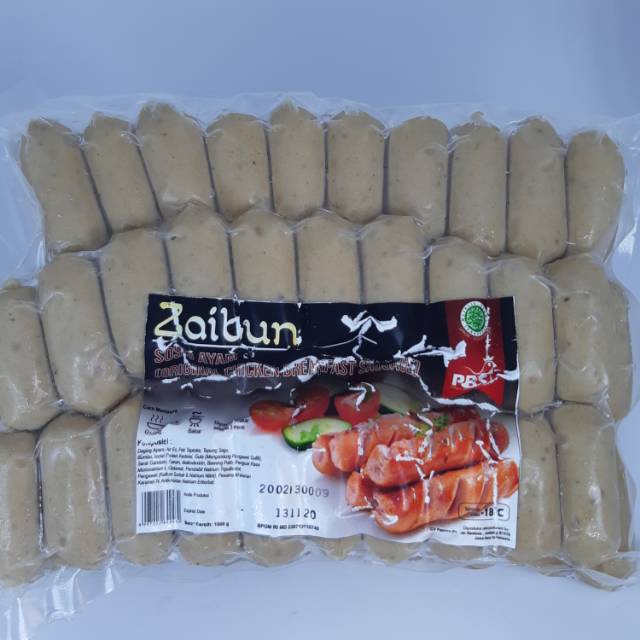 

Zaitun Chicken Sosis Breakfast 500 gr