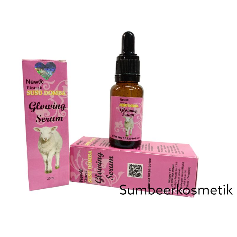 Serum Glowing Susu Domba Ssd BPOM BY Herlina indah