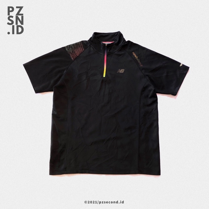 Baju Kaos Olahraga New Balance Second Original / Kaos Sepeda New Balance